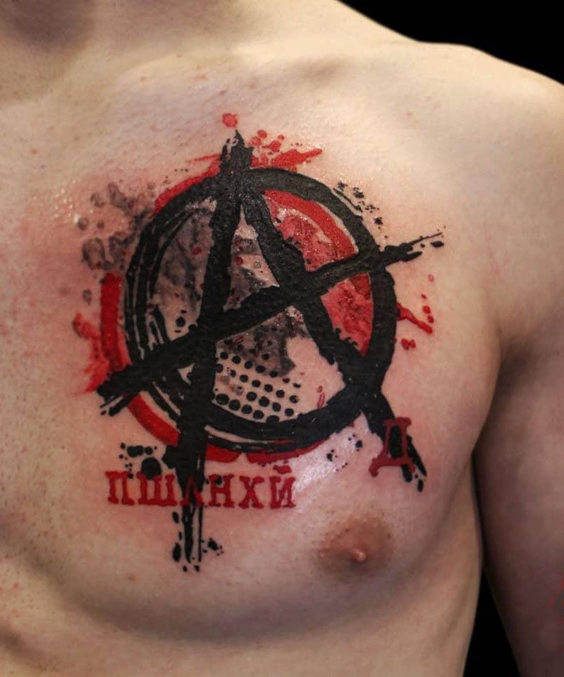 30 Unique Anarchy Tattoos You Can Copy
