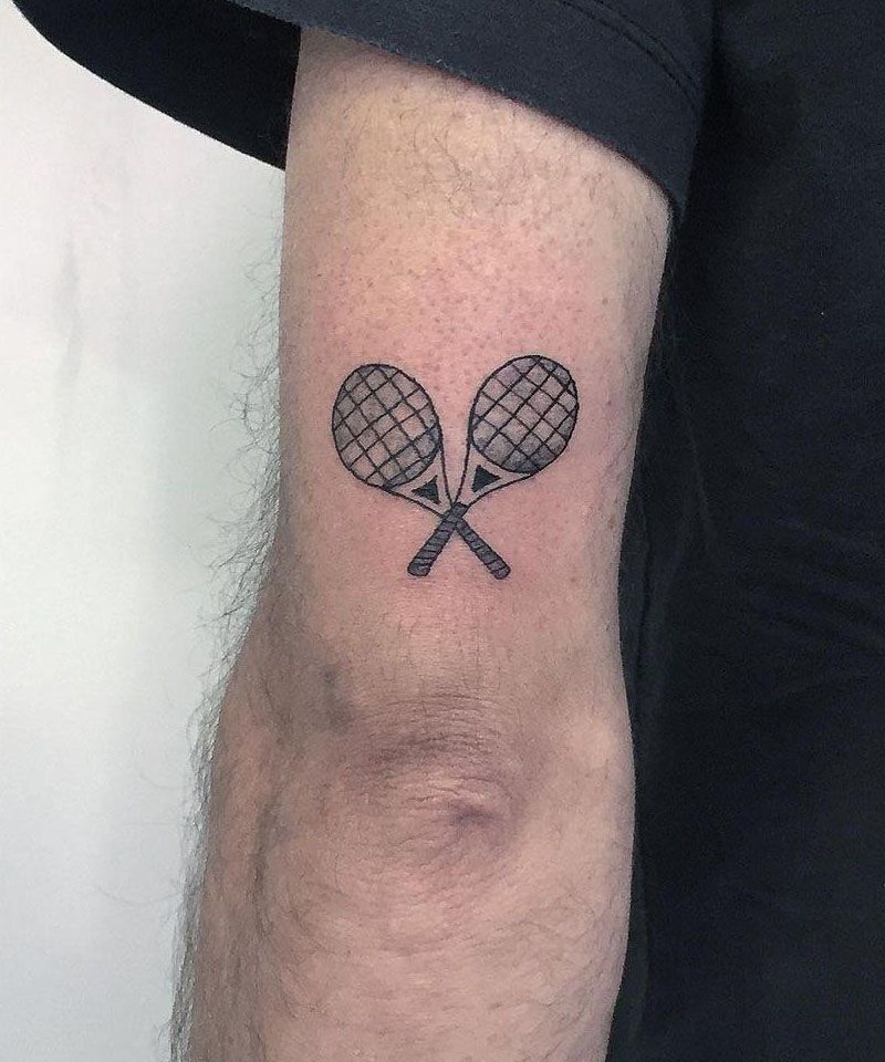 30 Unique Tennis Tattoos You Can Copy