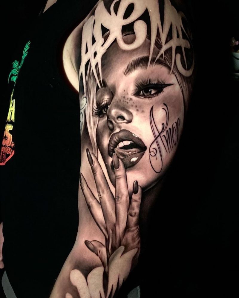 30 Unique Graffiti Tattoos You Can Copy