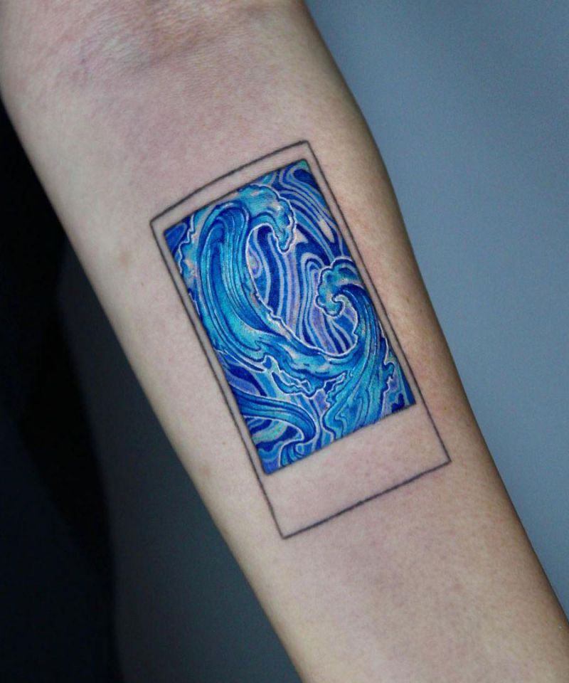 30 Elegant Blue Tattoos You Must Love