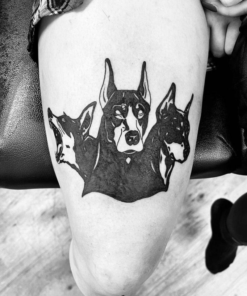 30 Unique Doberman Tattoos You Can Copy