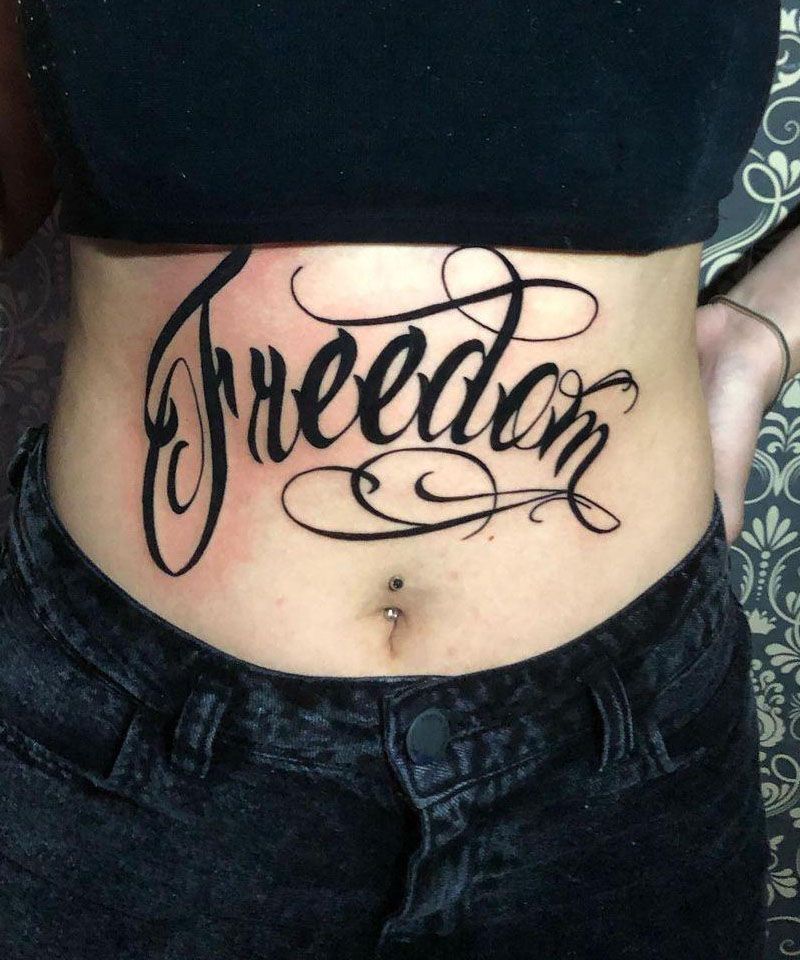 30 Elegant Freedom Tattoos You Can Copy