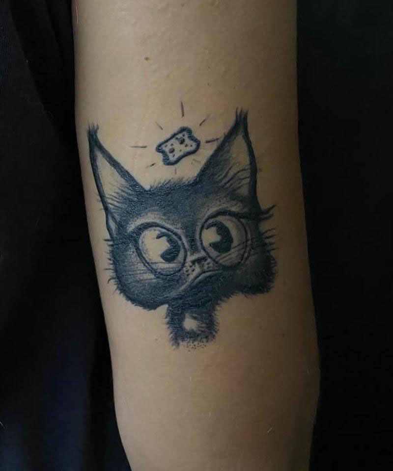 30 Unique Black Cat Tattoos You Need to Copy