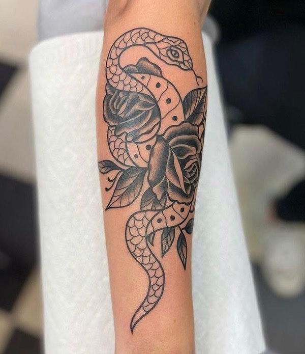 30 Unique Python Tattoos You Must Love