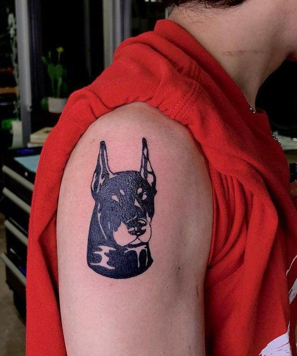 30 Unique Doberman Tattoos You Can Copy