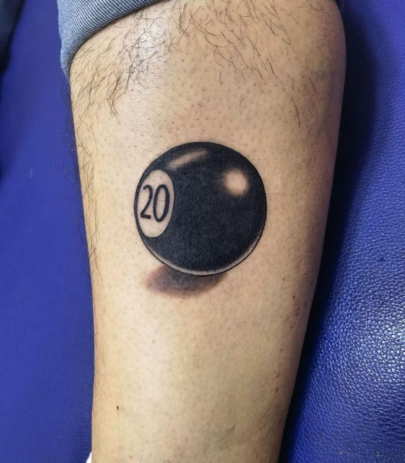 30 Unique Billiard Tattoos You Must Try
