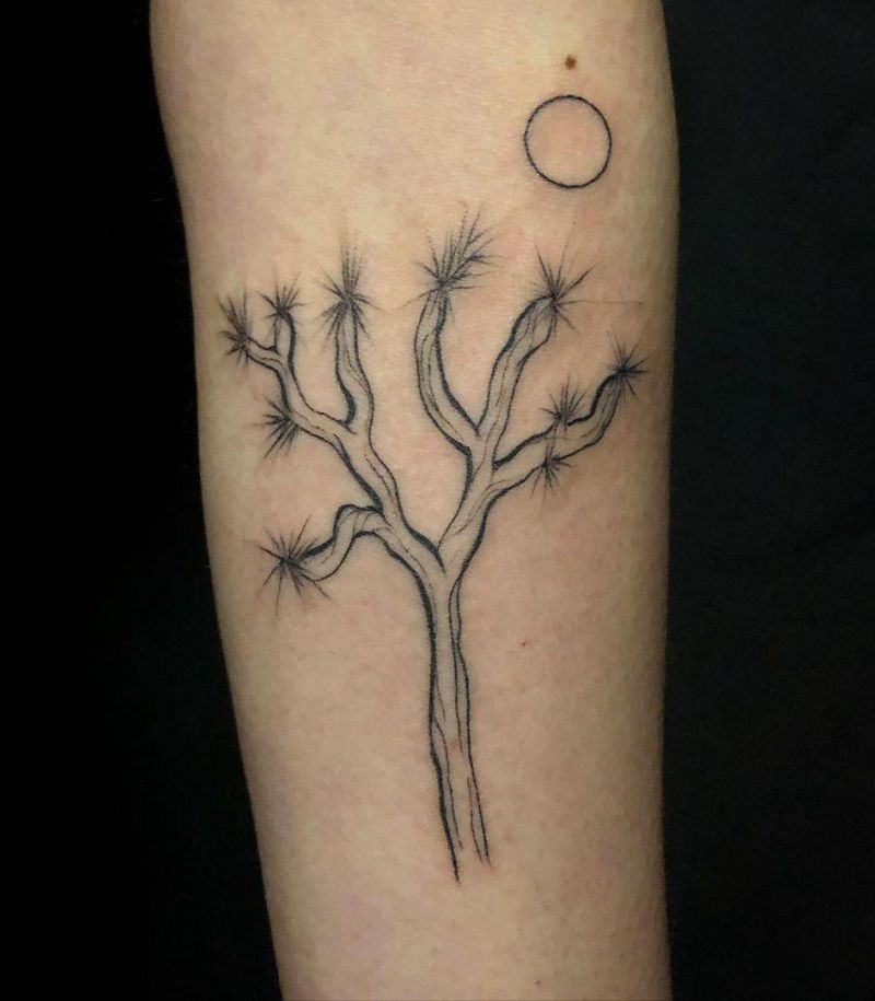 20 Unique Joshua Tree Tattoos to Inspire You