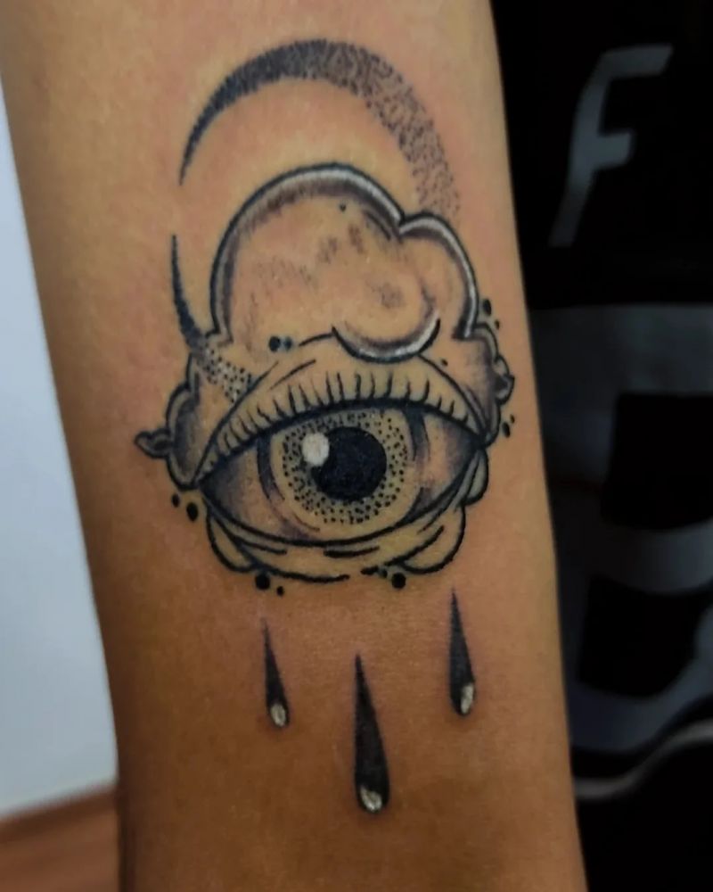 30 Unique Crying Eye Tattoos You Must Try