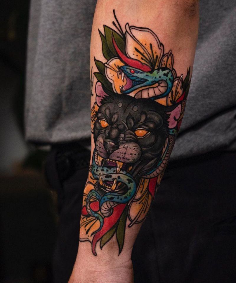 30 Amazing Panther Tattoos You Need to Copy