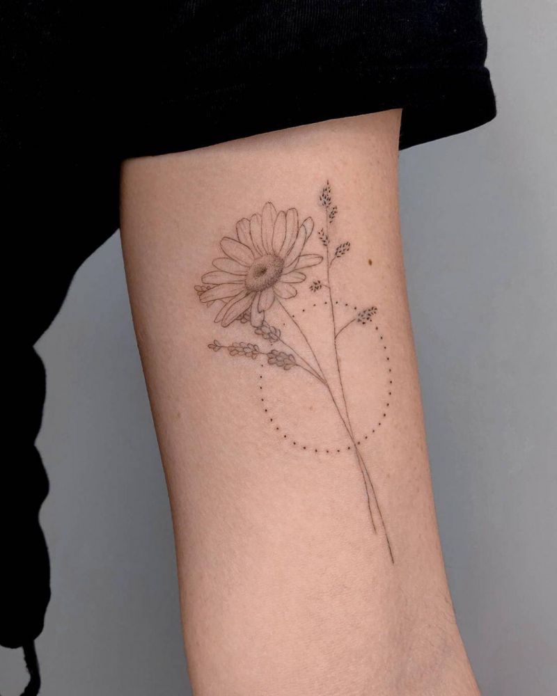 30 Elegant Daisy Tattoos You Must Try