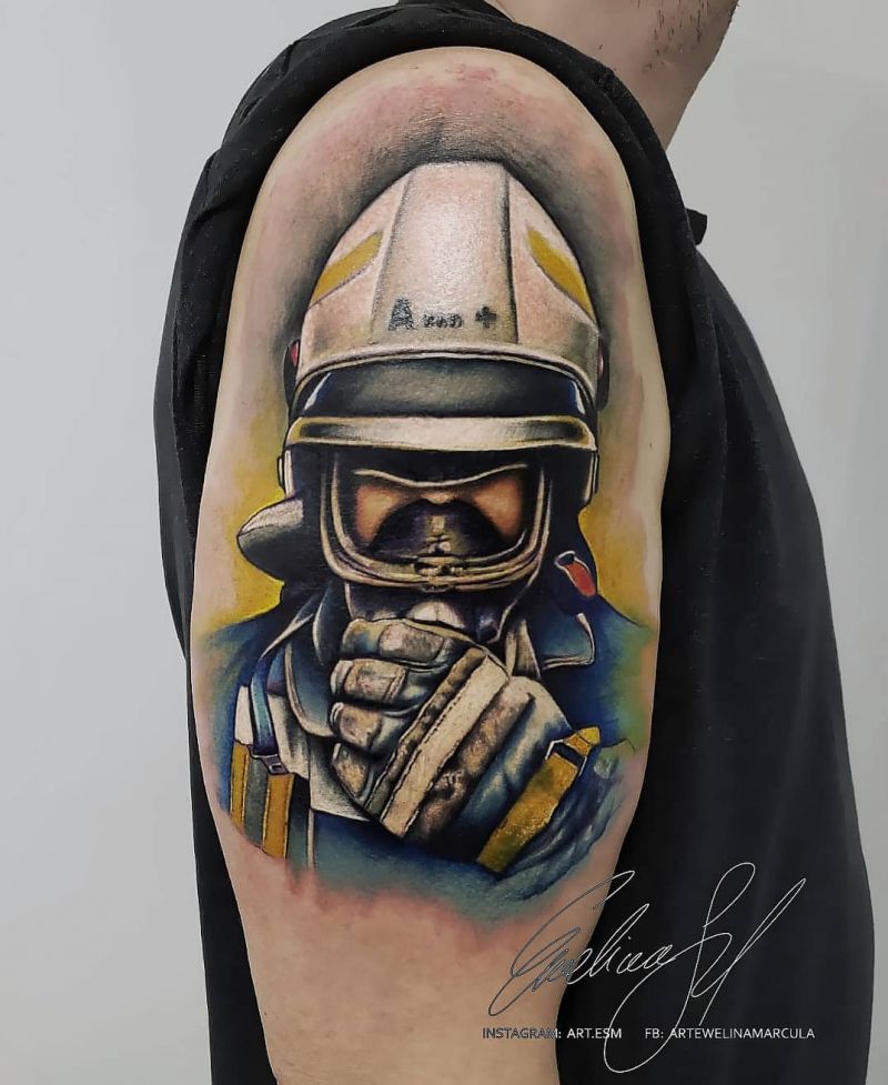 30 Unique Firefighter Tattoos to Inspire You