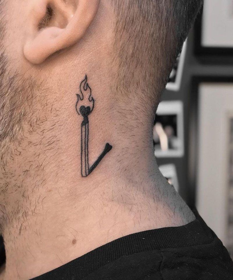 30 Unique Match Tattoos You Need to Copy