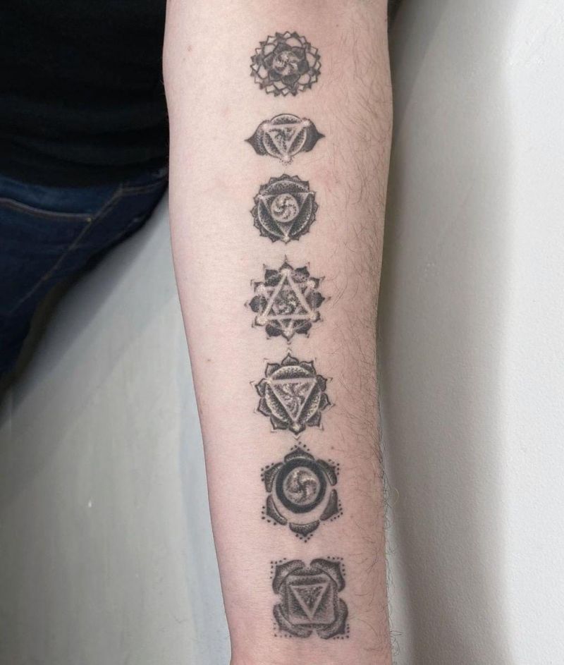 30 Elegant Chakra Tattoos to Inspire You