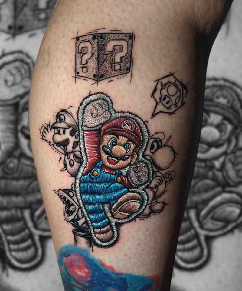 30 Great Patch Tattoos for Your Inspiration