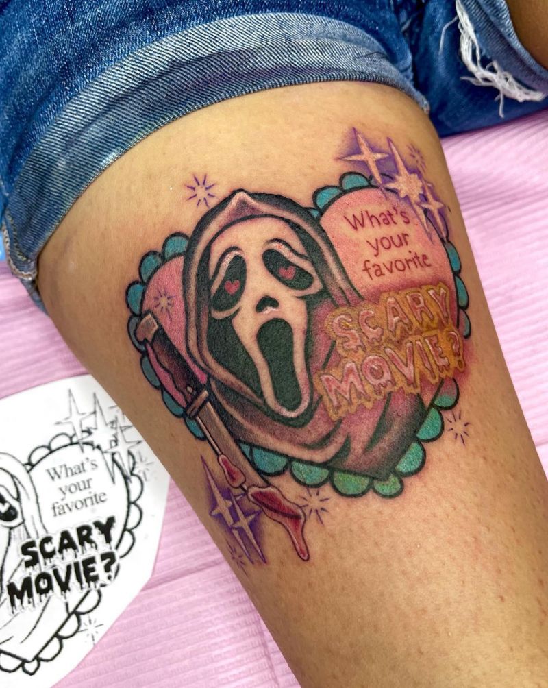 30 Great Scream Tattoos to Inspire You