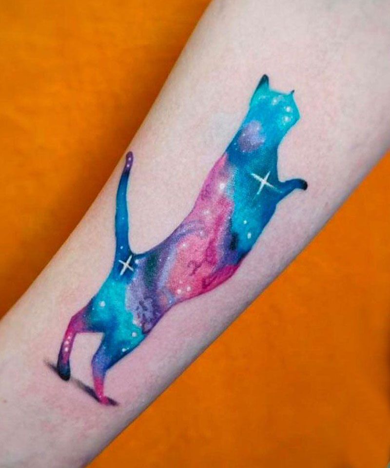 30 Elegant Galaxy Tattoos to Inspire You