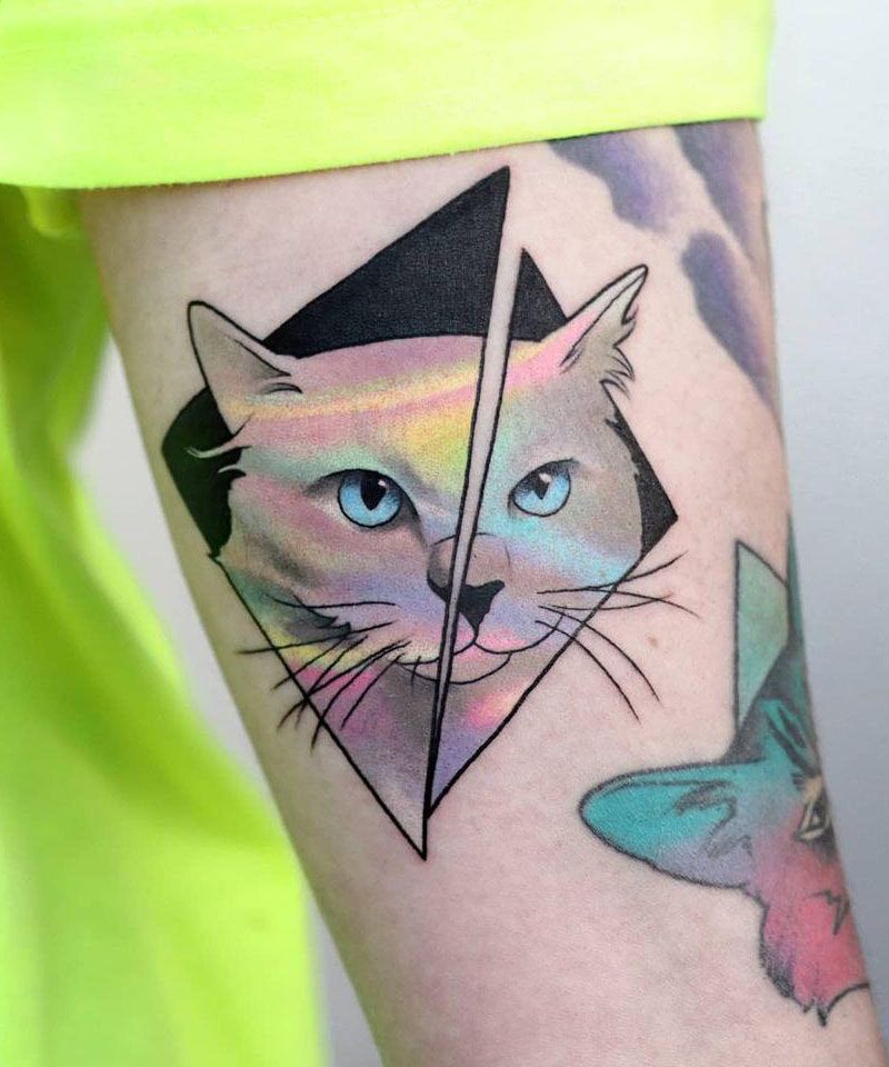 30 Unique Holographic Tattoos to Inspire You