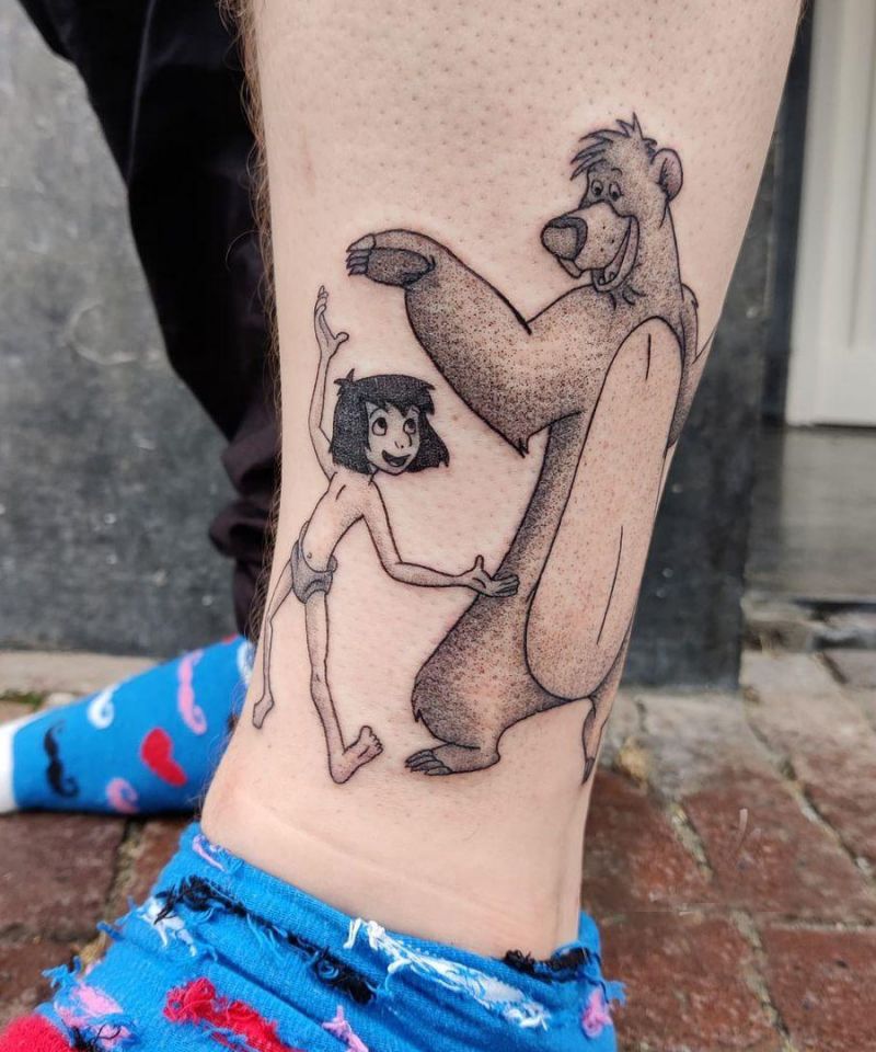 30 Great Baloo Tattoos You Can Copy