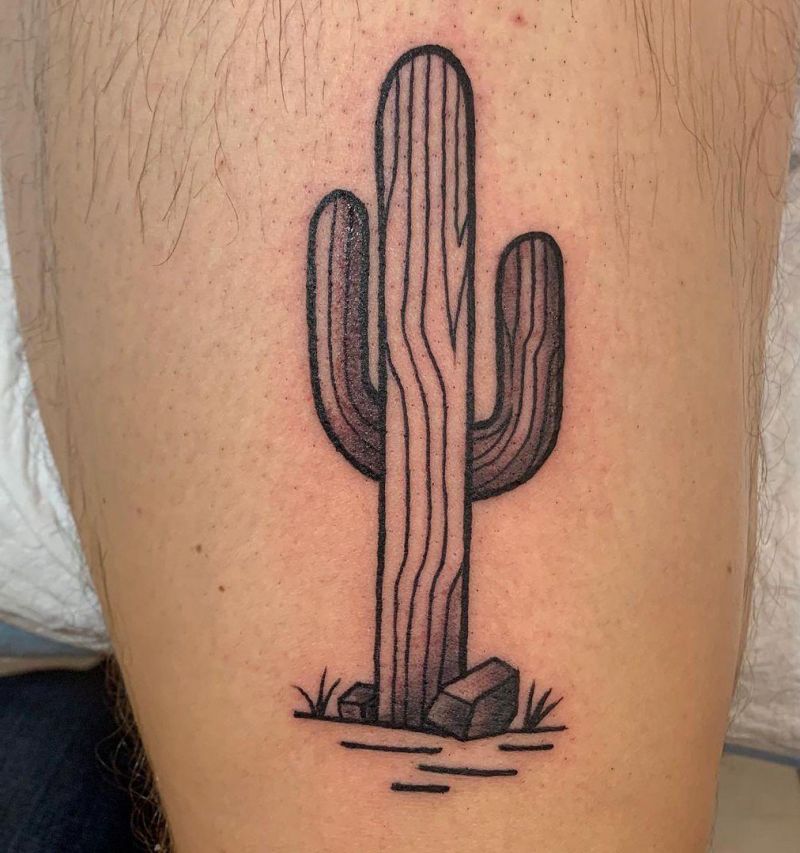 30 Unique Saguaro Tattoos You Must See