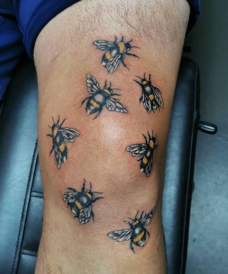 30 Elegant Bumble Bee Tattoos to Inspire You