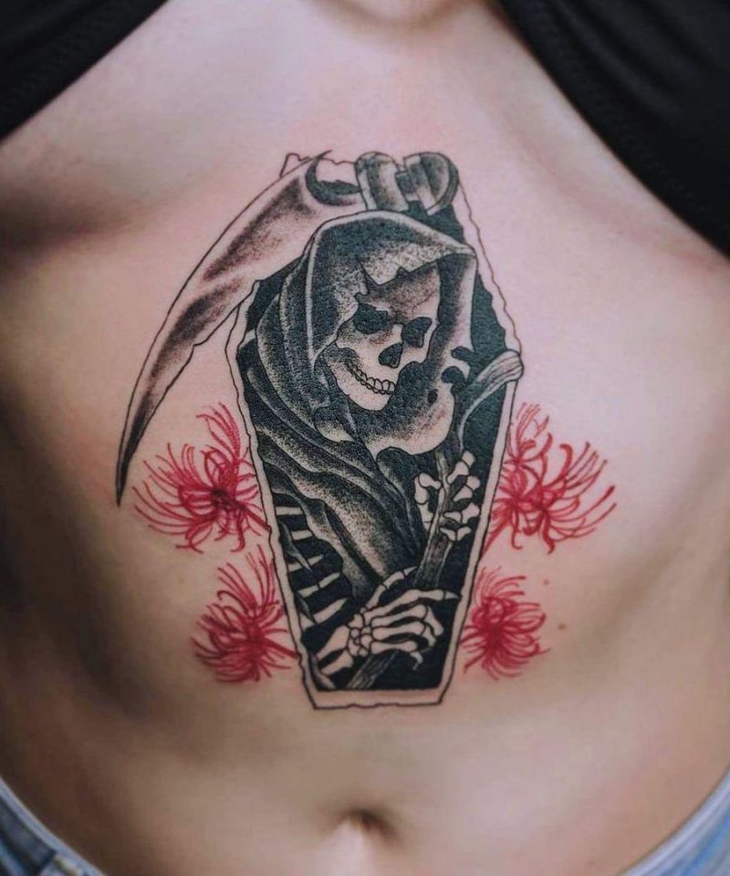 30 Great Grim Reaper Tattoos You Must Try