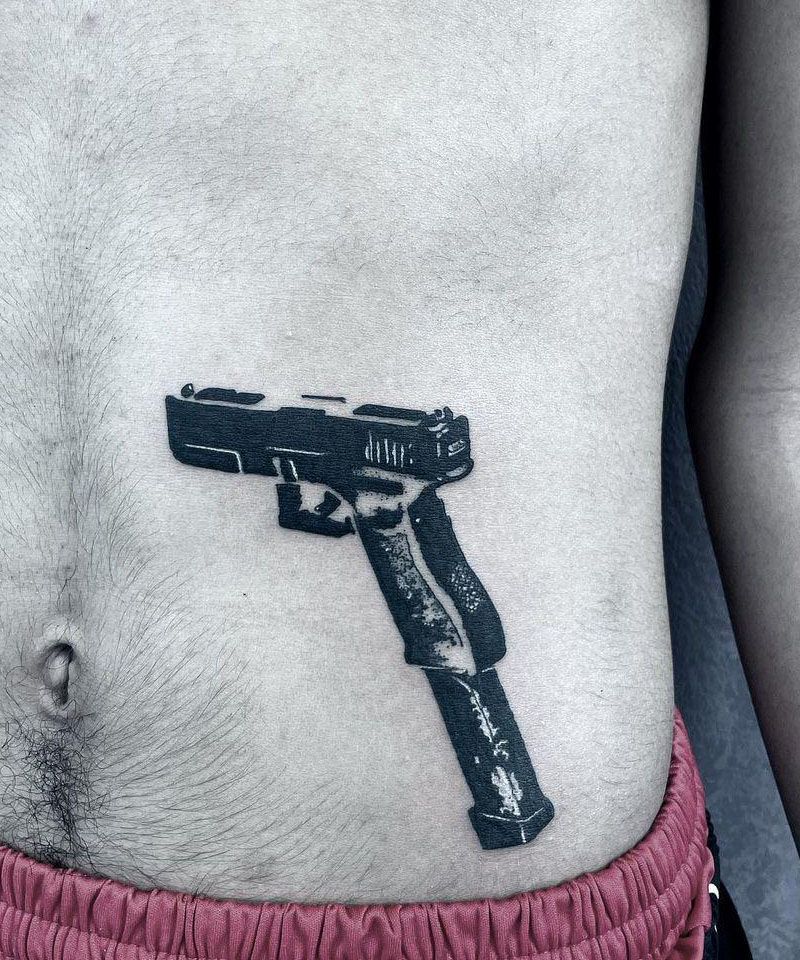 30 Unique Glock Tattoos You Can Copy