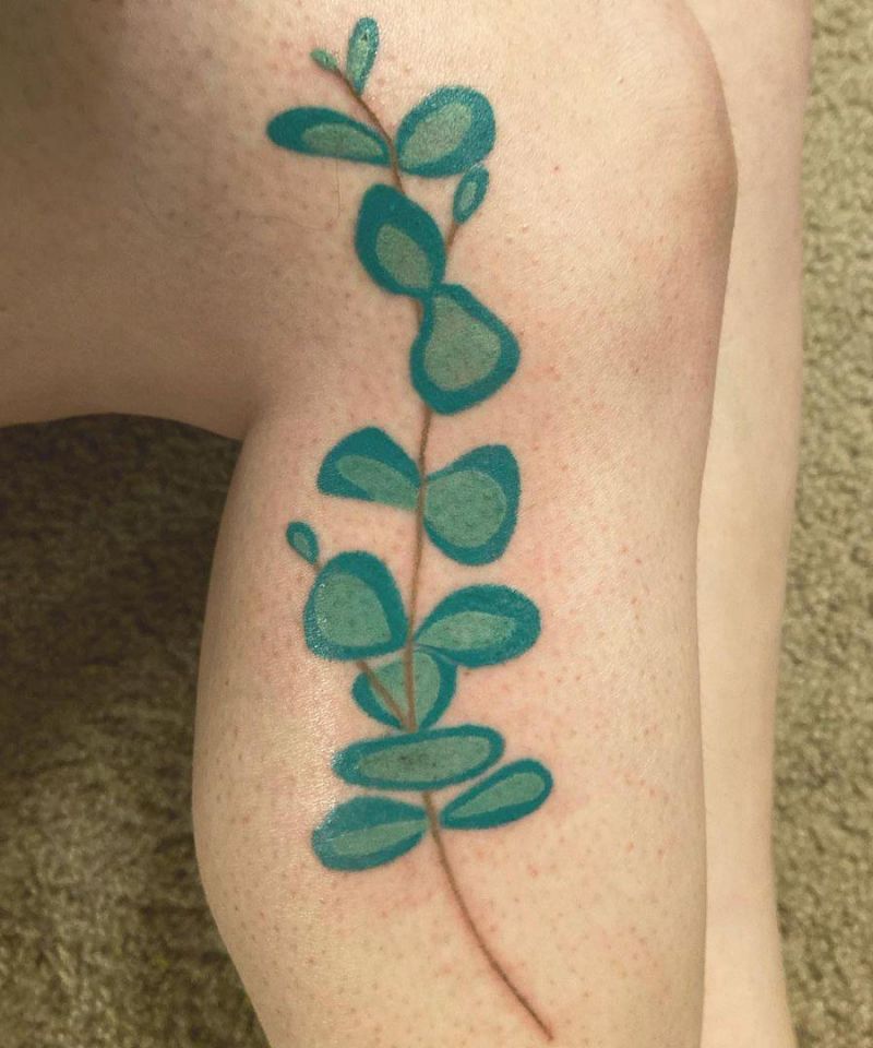 30 Elegant Eucalyptus Tattoos to Inspire You