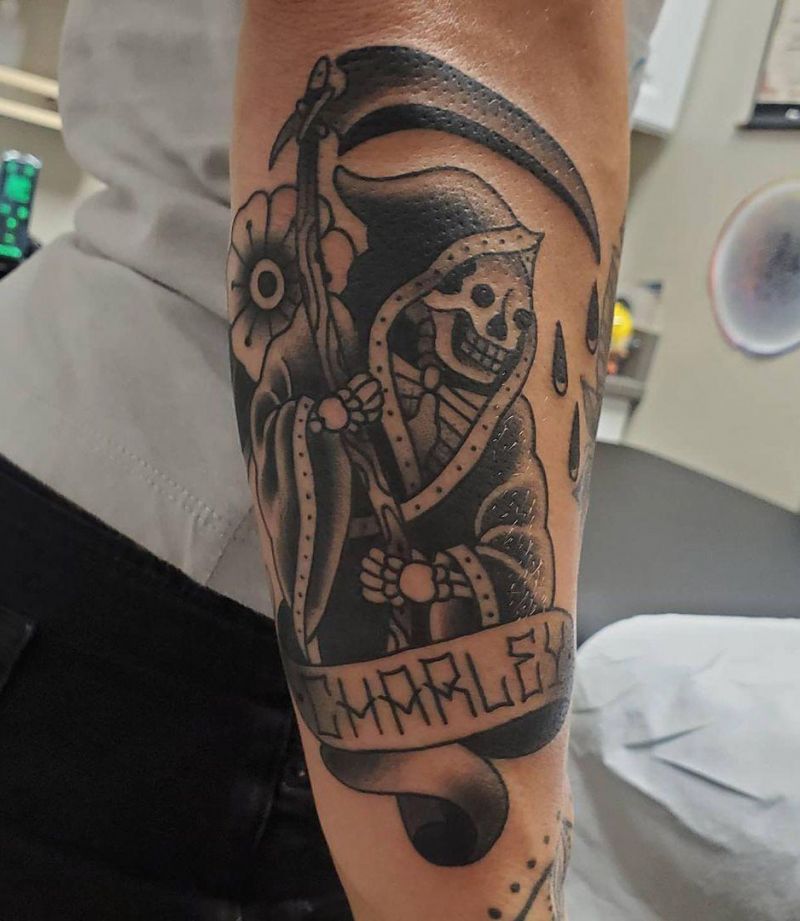 30 Great Grim Reaper Tattoos You Must Try