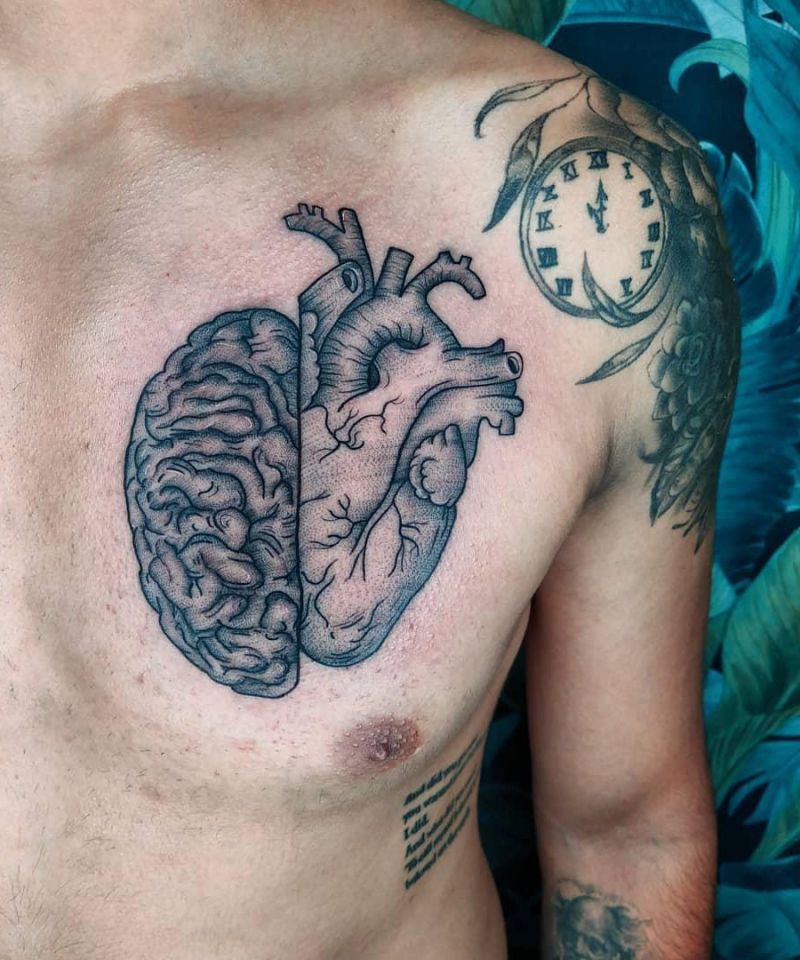 30 Amazing Anatomy Tattoos You Can Copy