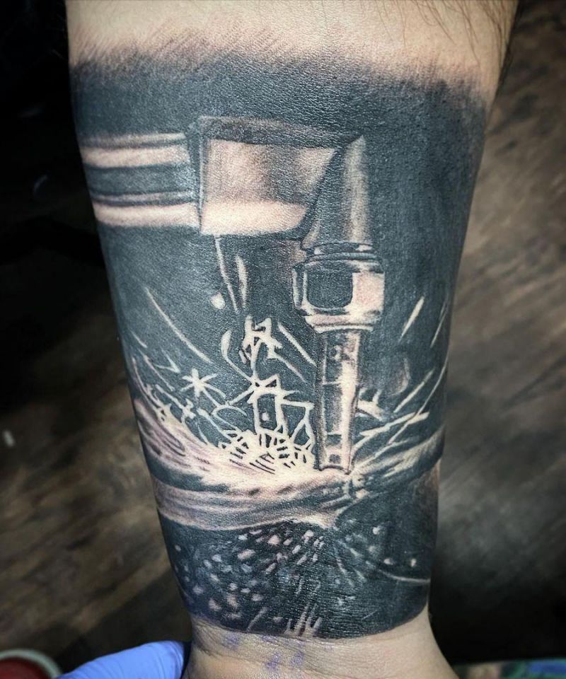 30 Unique Welding Tattoos to Inspire You