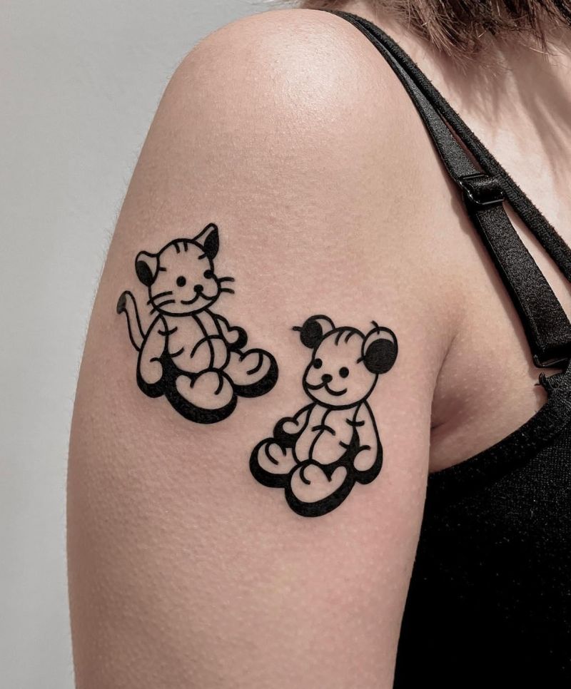30 Unique Doll Tattoos for Your Inspiration