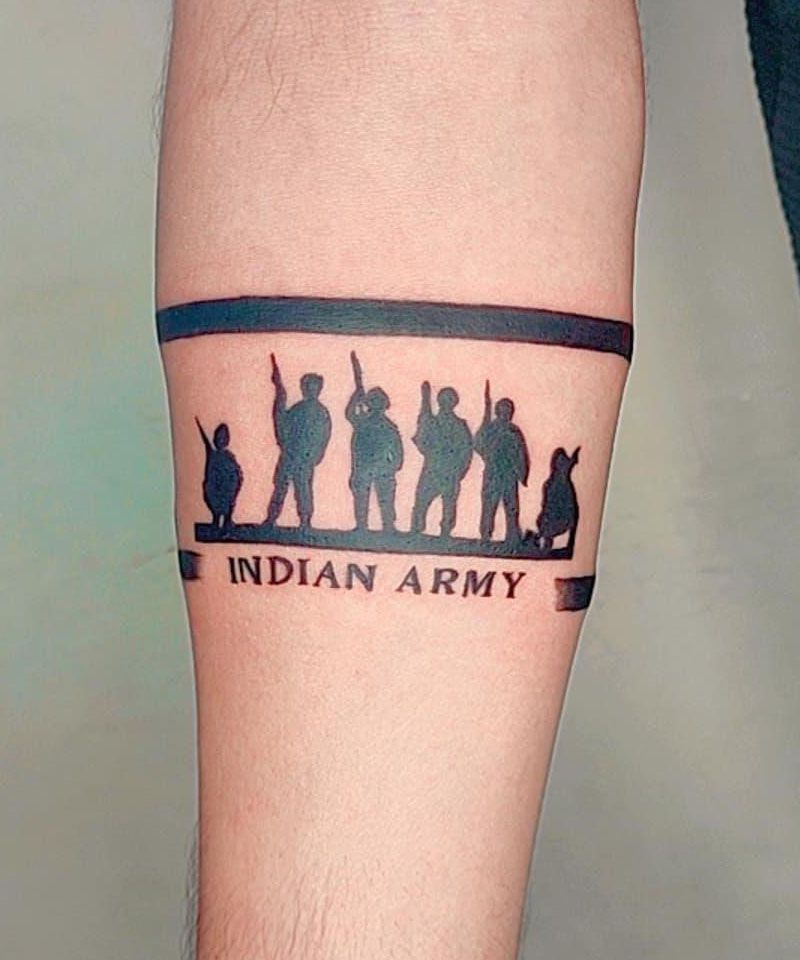 30 Unique Army Tattoos You Must Love