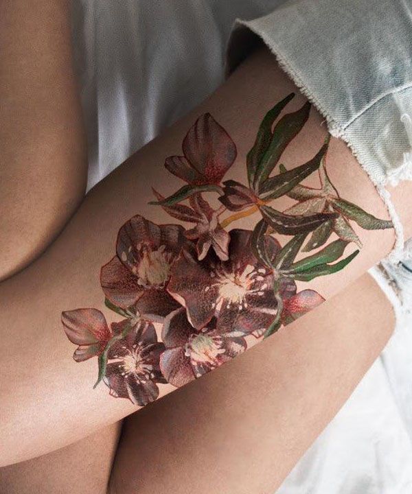 30 Elegant Hellebore Tattoos Make You Attractive