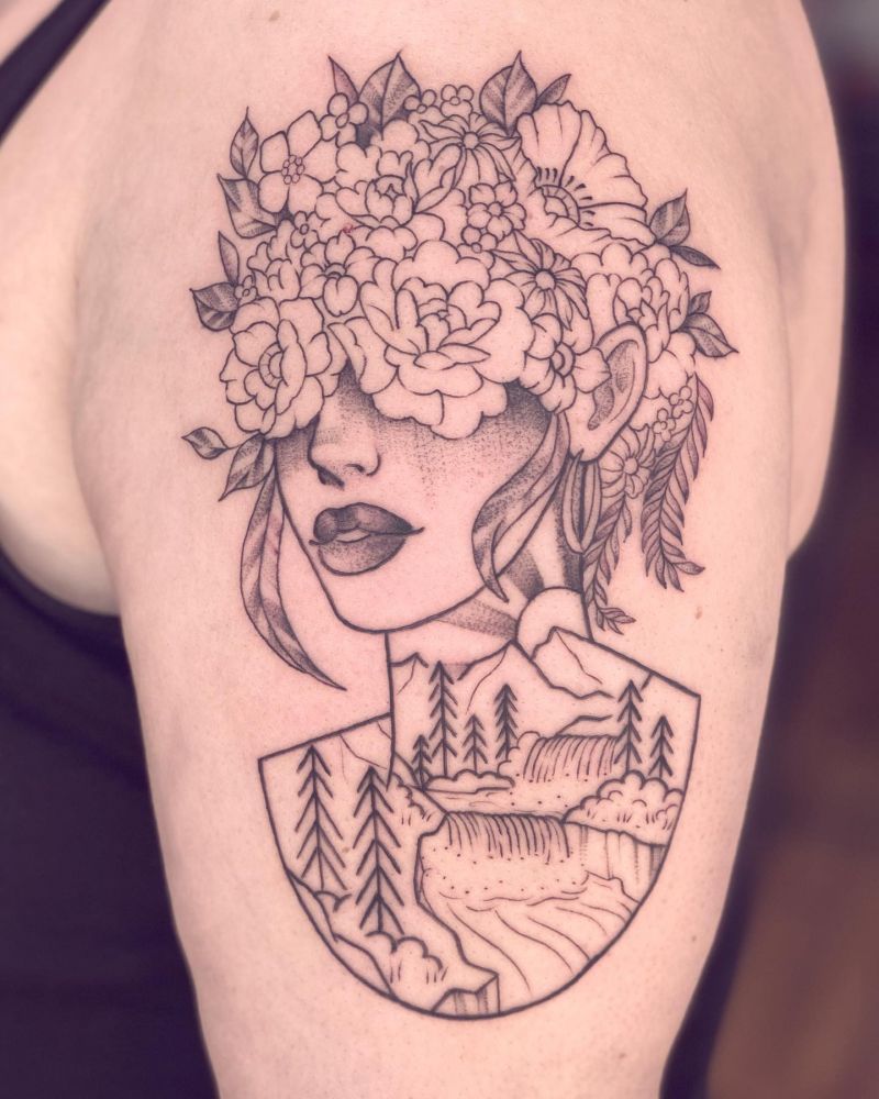 30 Amazing Mother Nature Tattoos to Inspire You