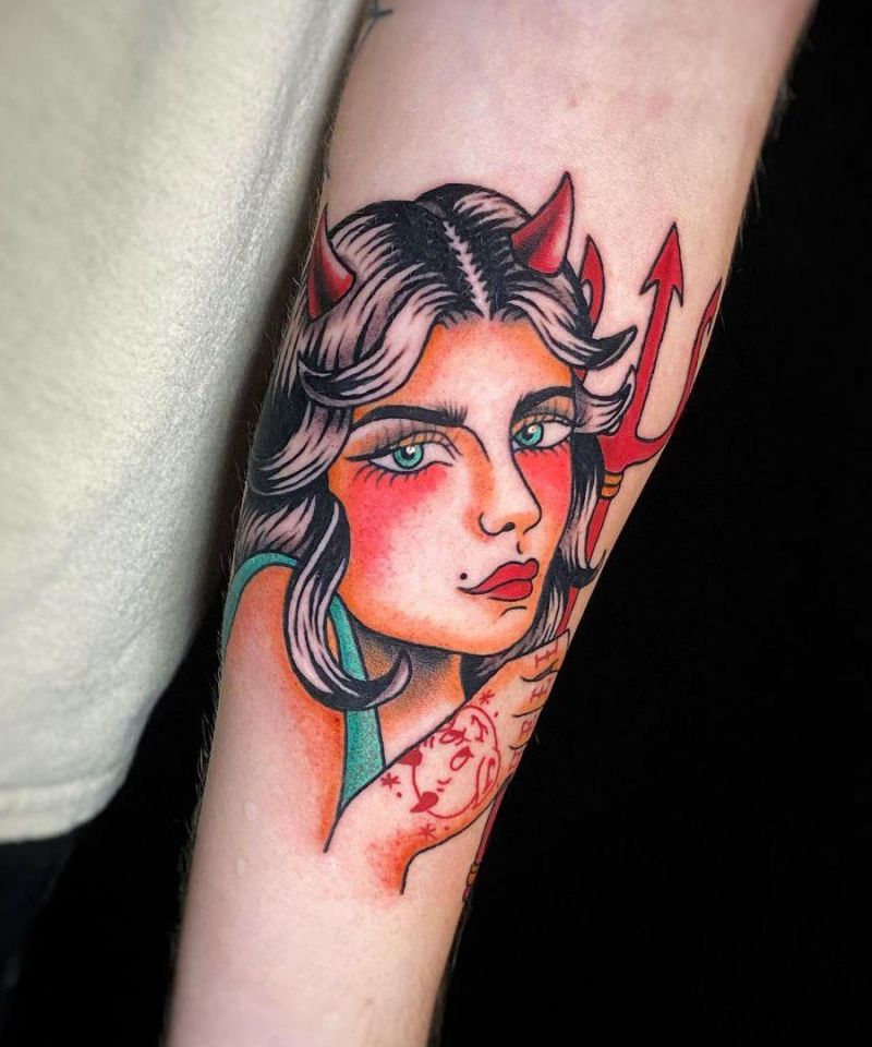 30 Unique Devil Tattoos Give You Inspiration