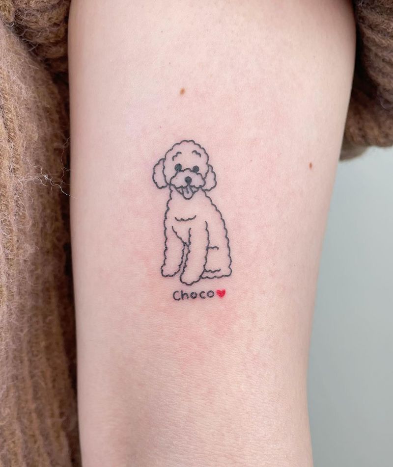 30 Cute Puppy Tattoos You Will Love