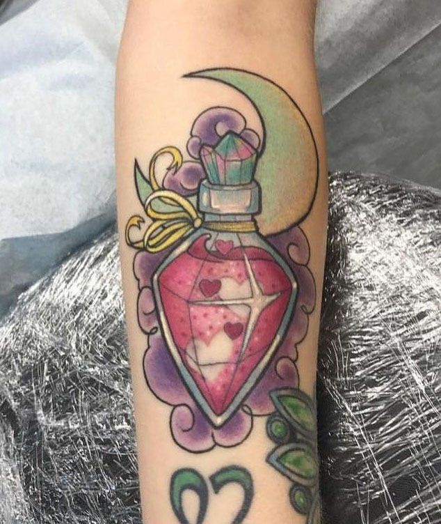 30 Unique Bottle Tattoos to Inspire You