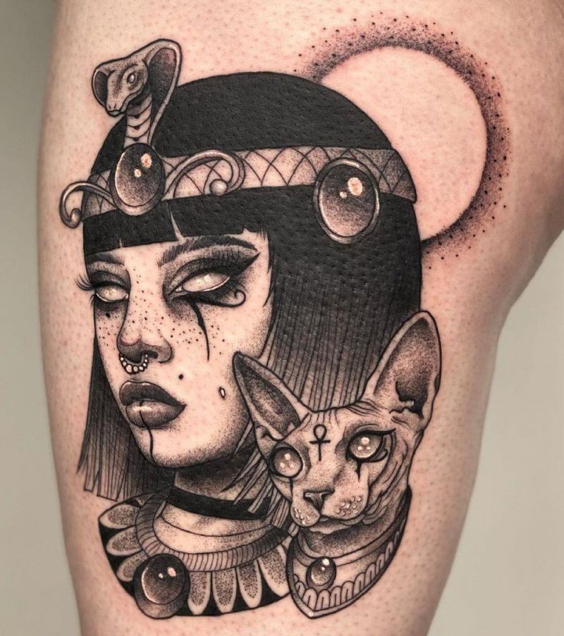 30 Great Egyptian Tattoos for Your Inspiration