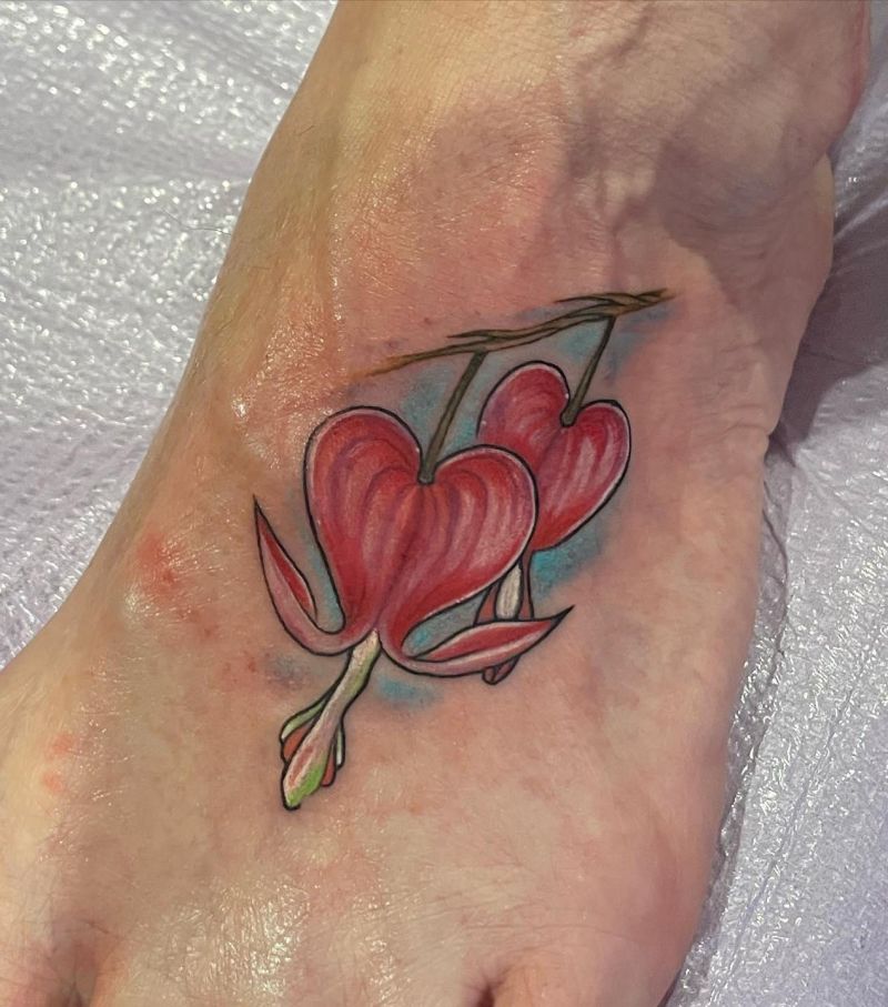 30 Gorgeous Bleeding Heart Tattoos to Inspire You