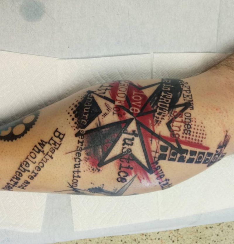 30 Unique Maltese Cross Tattoos for Your Inspiration