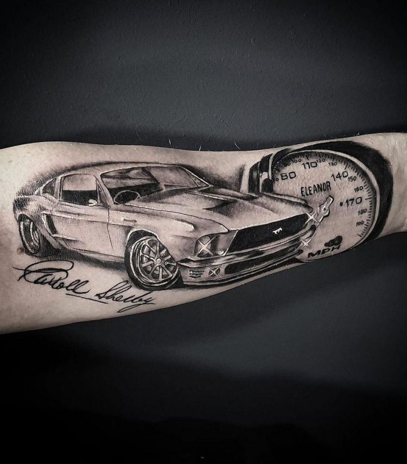 19 Unique Speedometer Tattoos You Can Copy