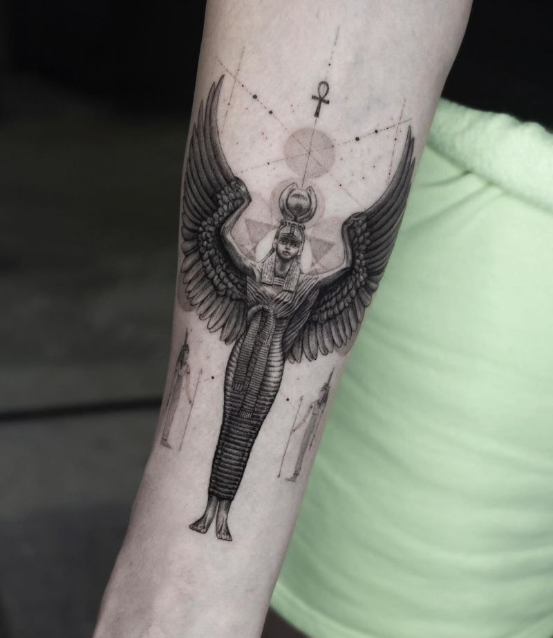 30 Gorgeous Isis Tattoos You Must Love