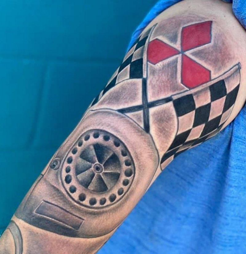 30 Unique Racing Tattoos You Should Copy