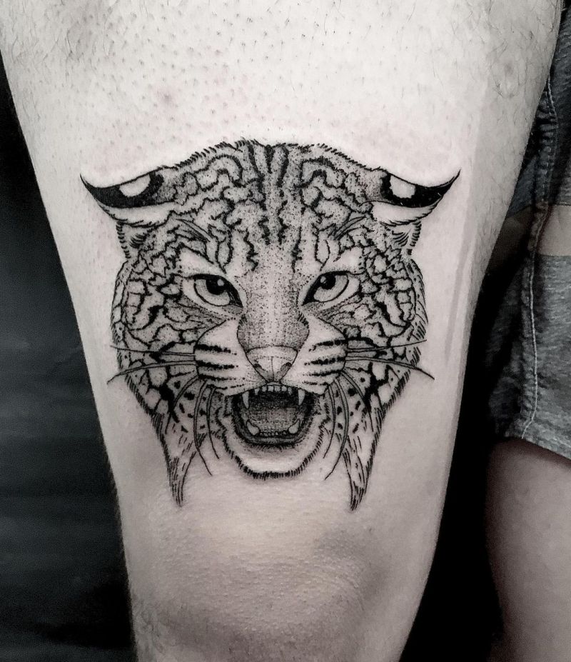 30 Unique Bobcat Tattoos to Inspire You