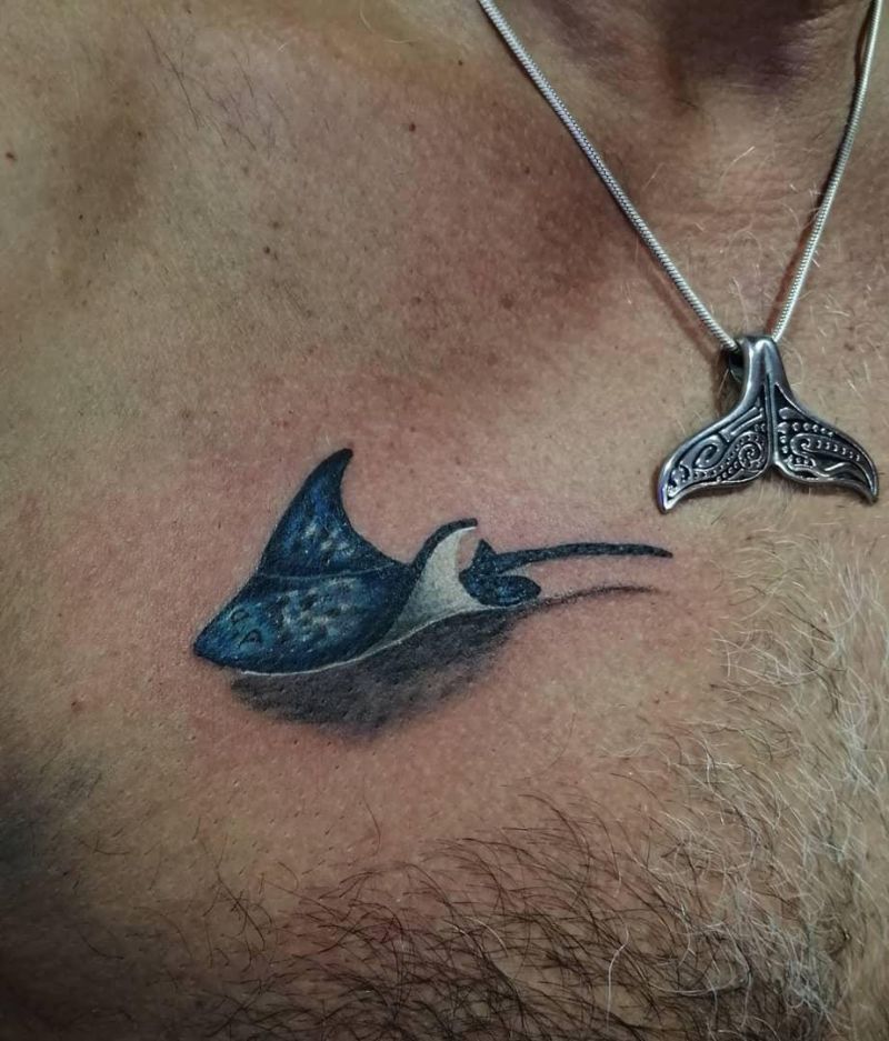 30 Great Eagle Ray Tattoos You Can Copy