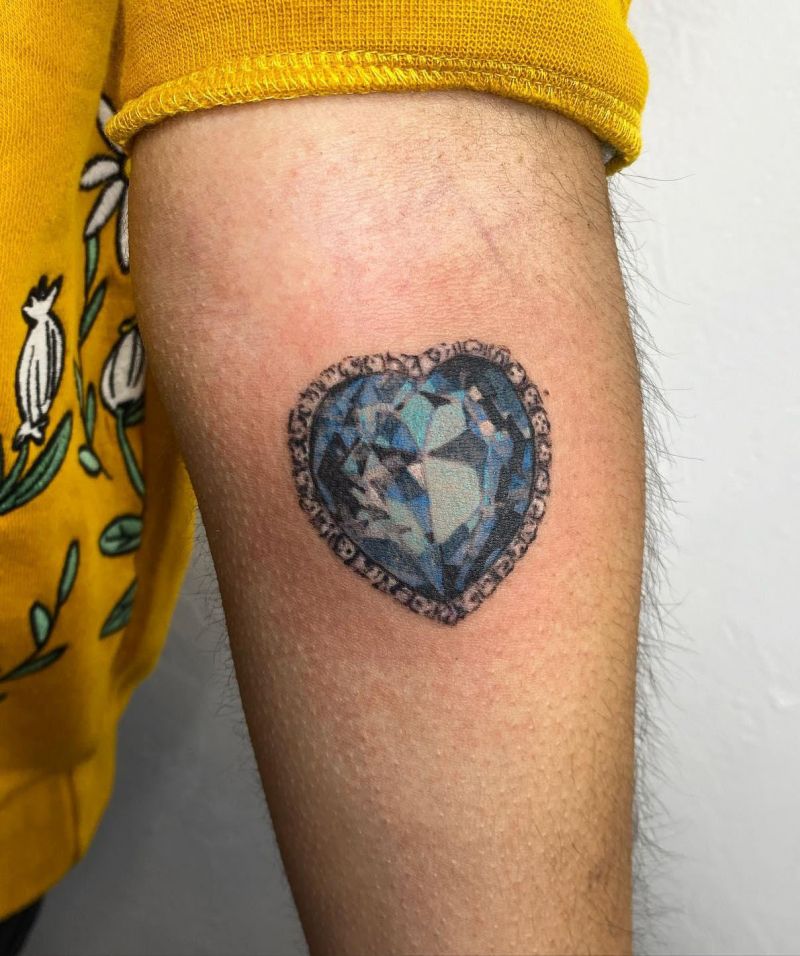 30 Amazing Gemstone Tattoos Give You Inspiration