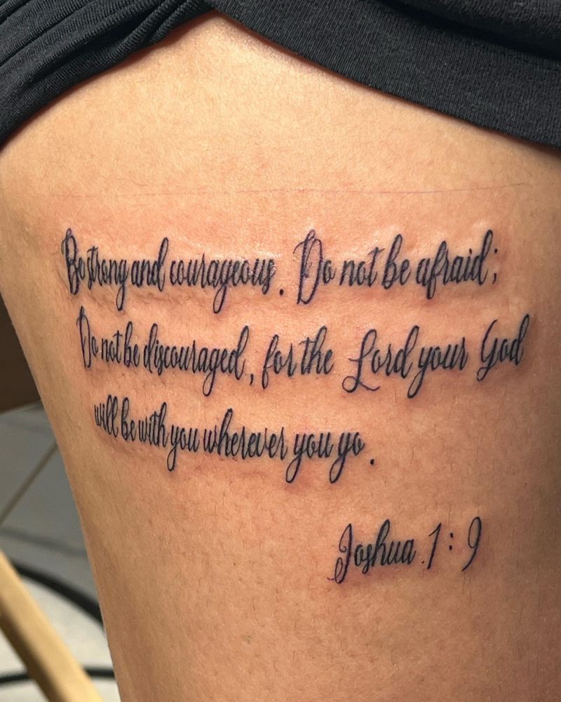 30 Amazing Bible Verse Tattoos to Inspire You