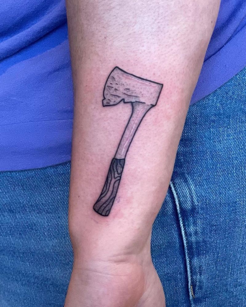 30 Unique Hatchet Tattoos You Can’t Miss
