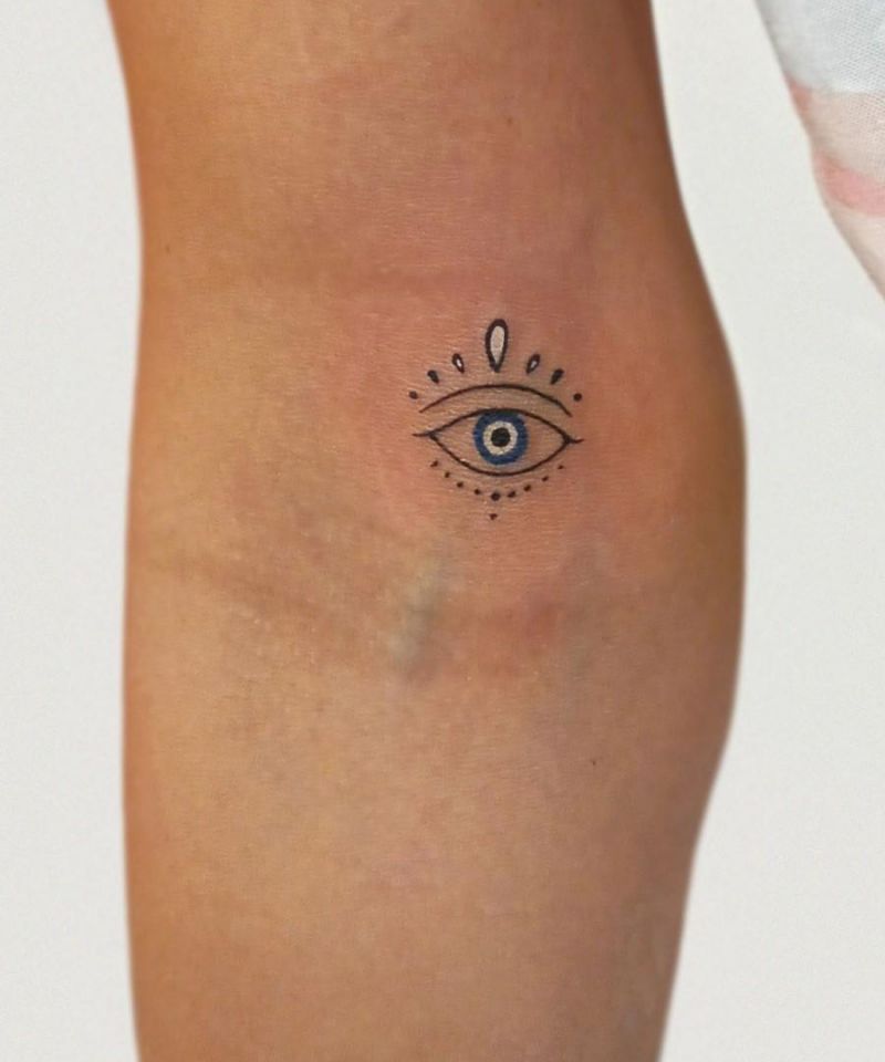 30 Amazing Evil Eye Tattoos You Must Copy