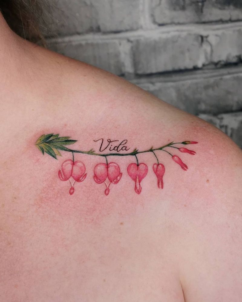 30 Gorgeous Bleeding Heart Tattoos to Inspire You